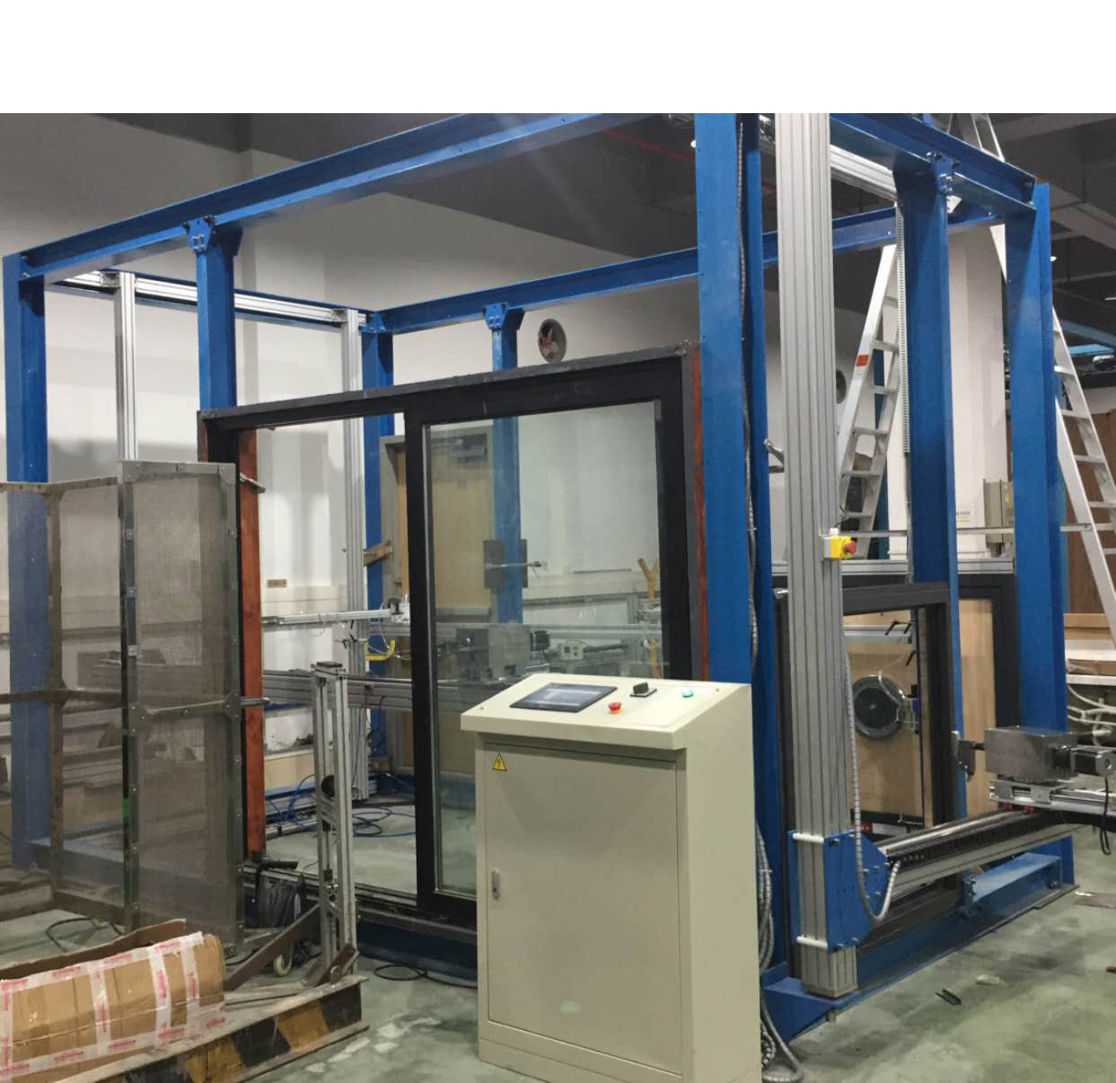 欧标把手寿命测试机-五金测试设备