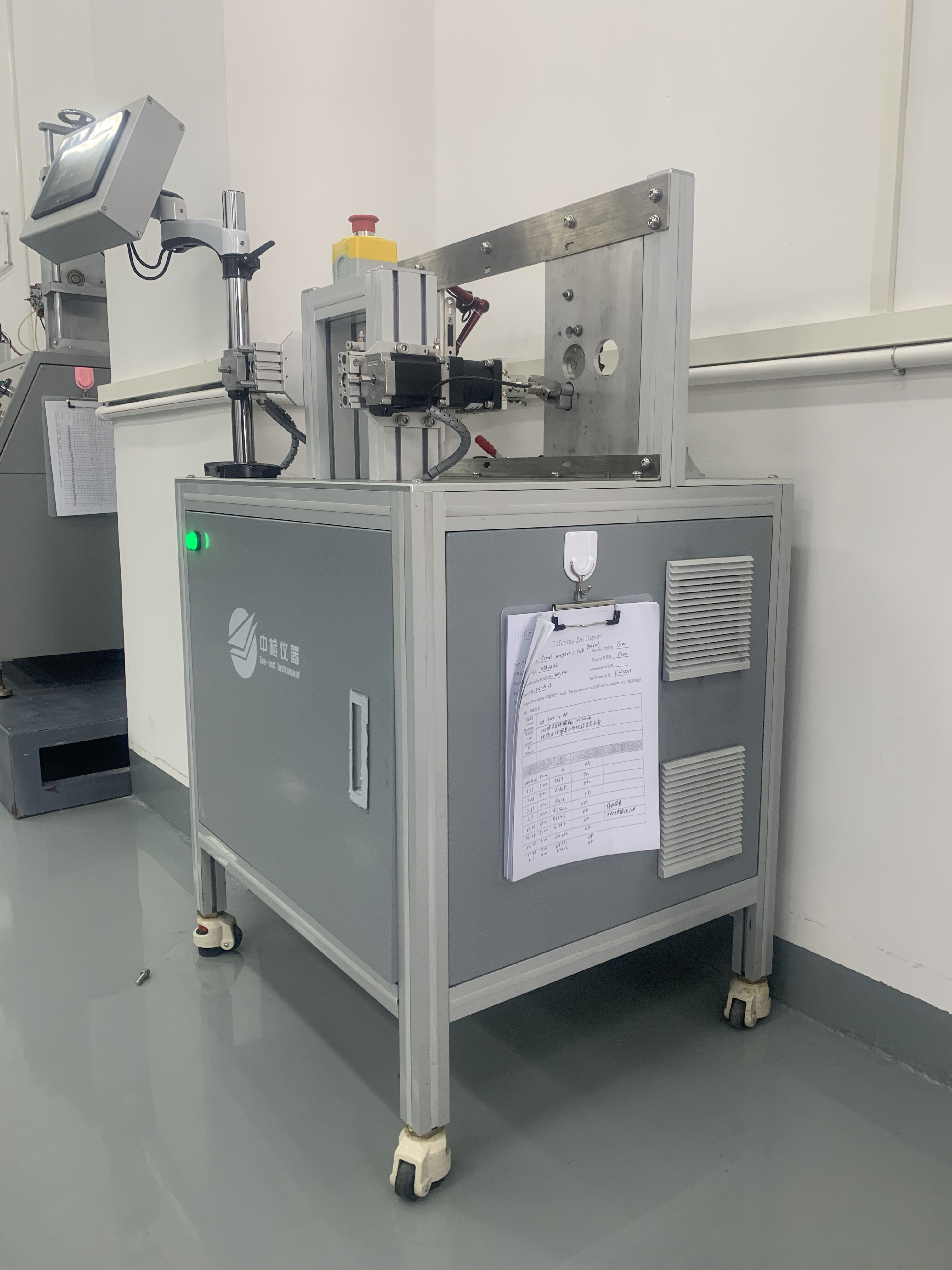 锁芯挂锁寿命测试机-五金测试设备